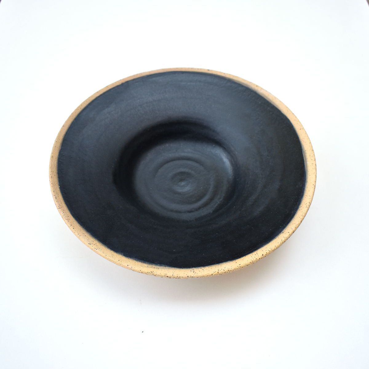 Beige-Black Hat Plate