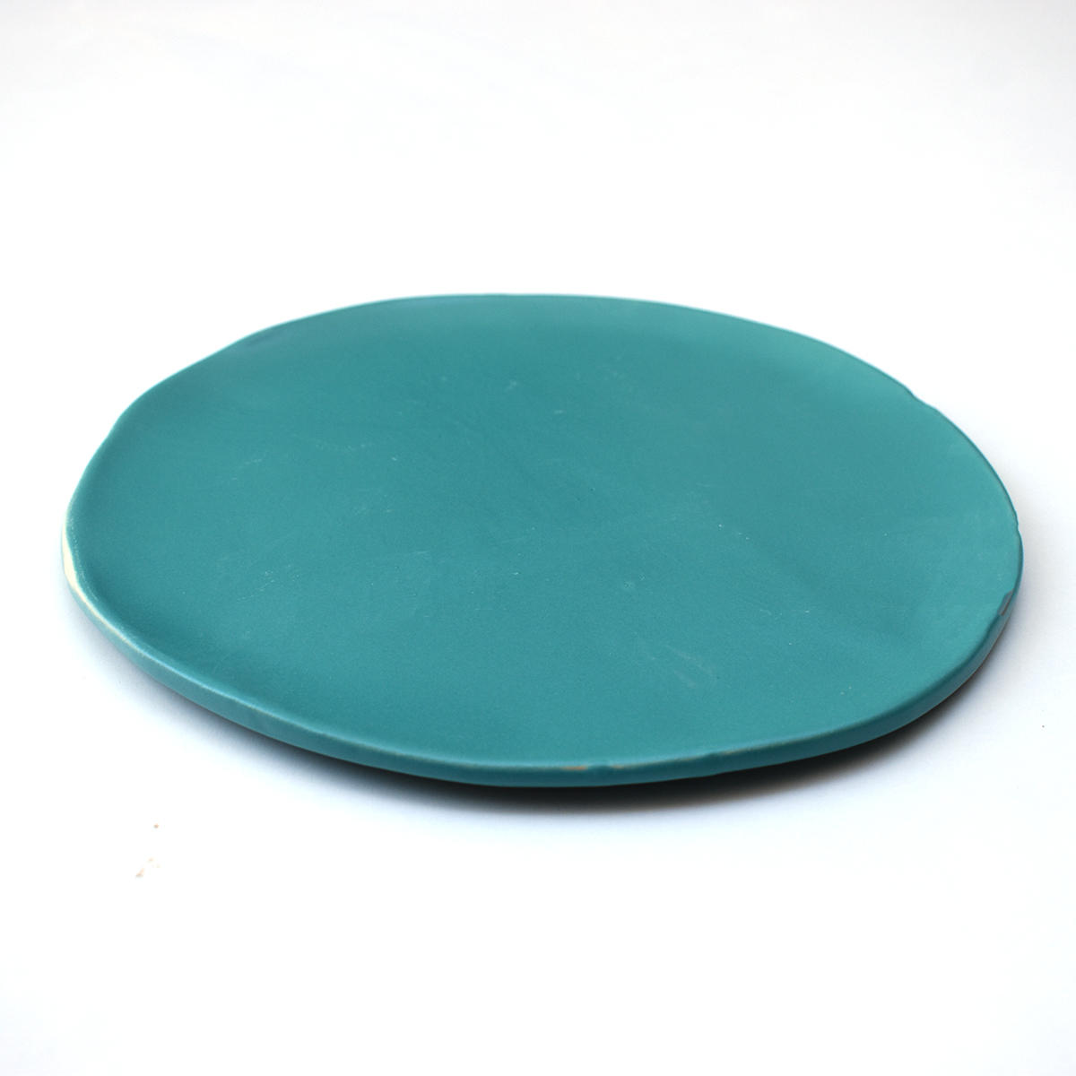 Irregular Turquoise Plate