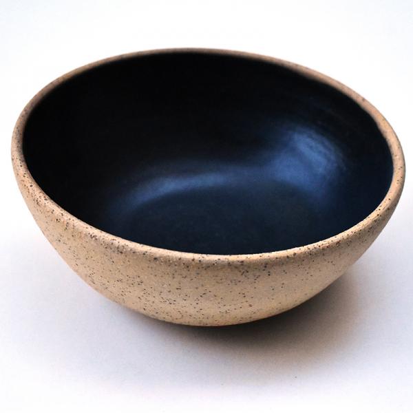 Beige Bowl - Black