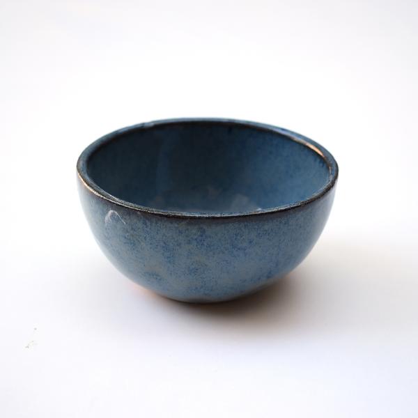 Black Bowl with Blue Effect