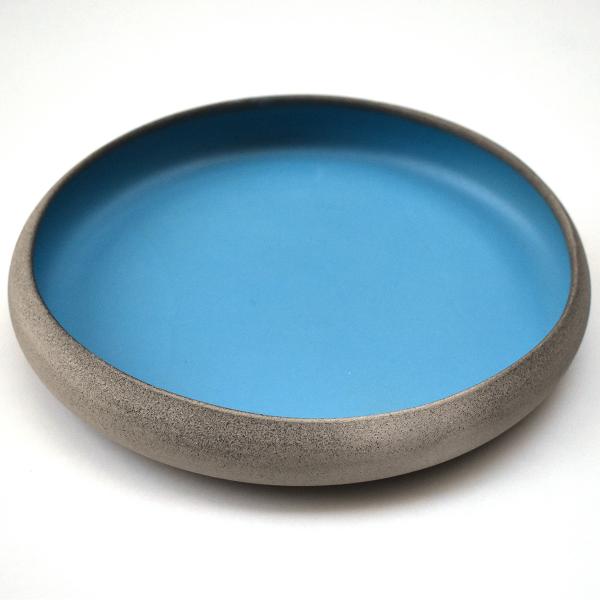 Deep Coupe Plate Grey-Blue