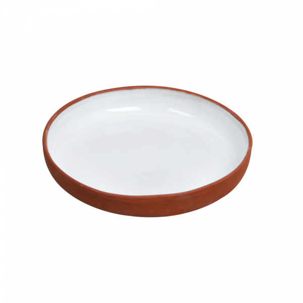 Deep Plate Red-White