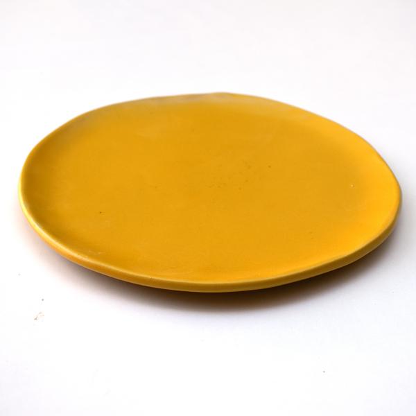 Irregular Yellow Plate